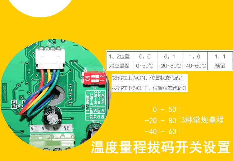快乐海岸KM37-2 4-20MA/0-5V/0-10V/RS485风管式温湿度变送器 管道式感器